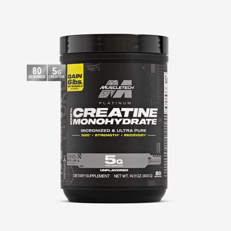 PLATINUM 100% CREATINE 400grams