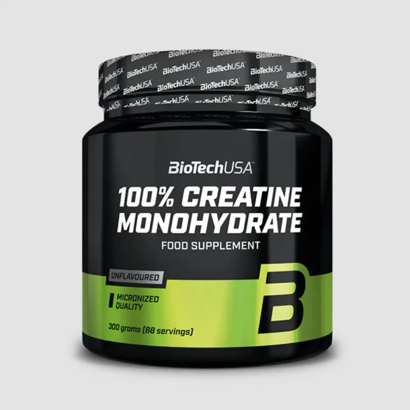 Micronized 100% Creatine Monohydrate - 300 g – BioTechUSA