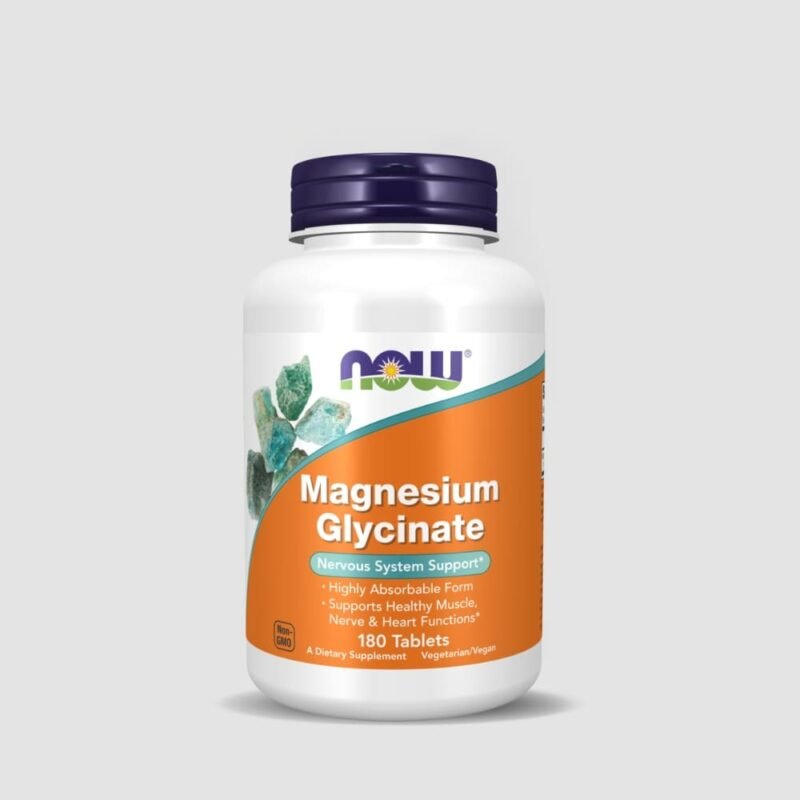 NOW Foods® Magnesium Glycinate 180 Tablets
