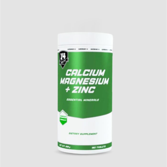 Calcium Magnesium Zinc 120 Tabs – Superior 14Nutritech Maroc