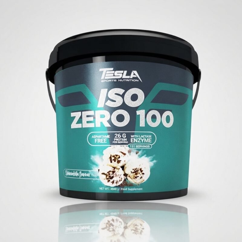 بروتين تسلا Iso Zero 100 حجم 4.5 كغ بنكهة الشوكولاتة البيضاء في المغرب