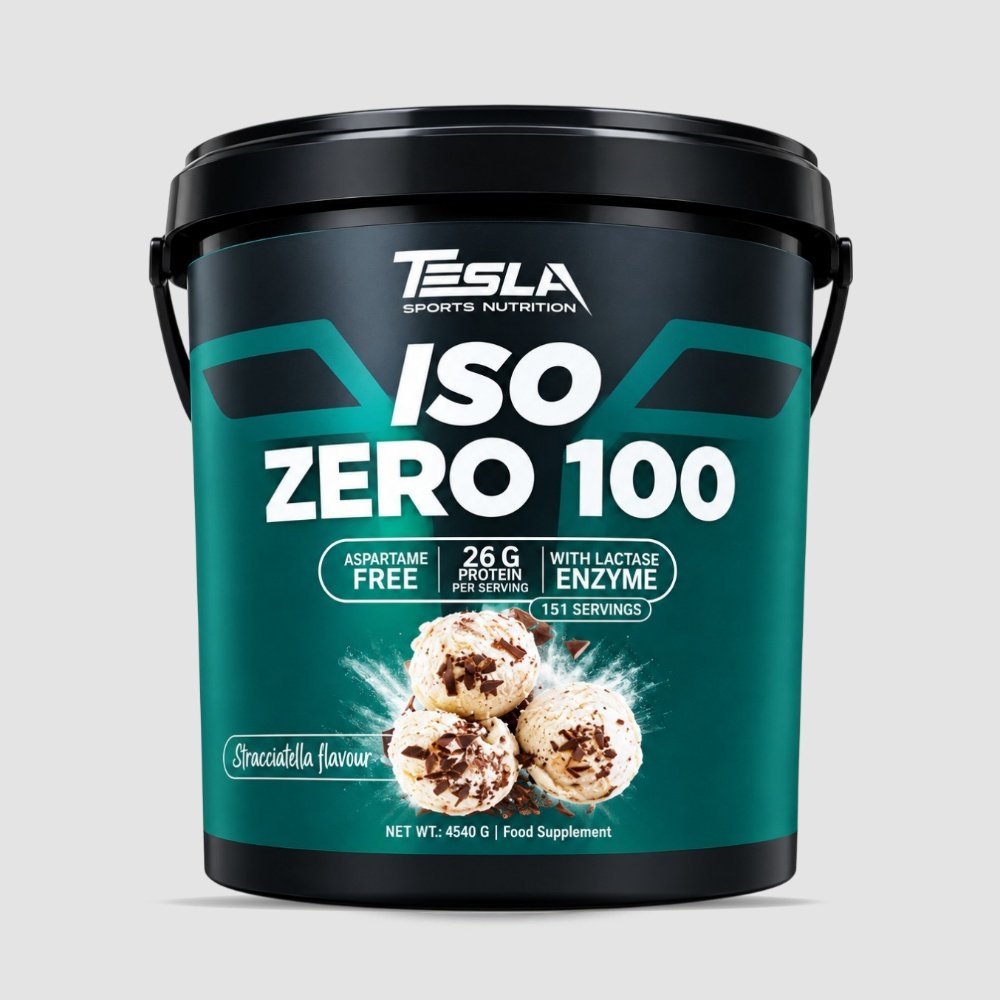بروتين تسلا Iso Zero 100 حجم 4.5 كغ بنكهة الشوكولاتة البيضاء في المغرب