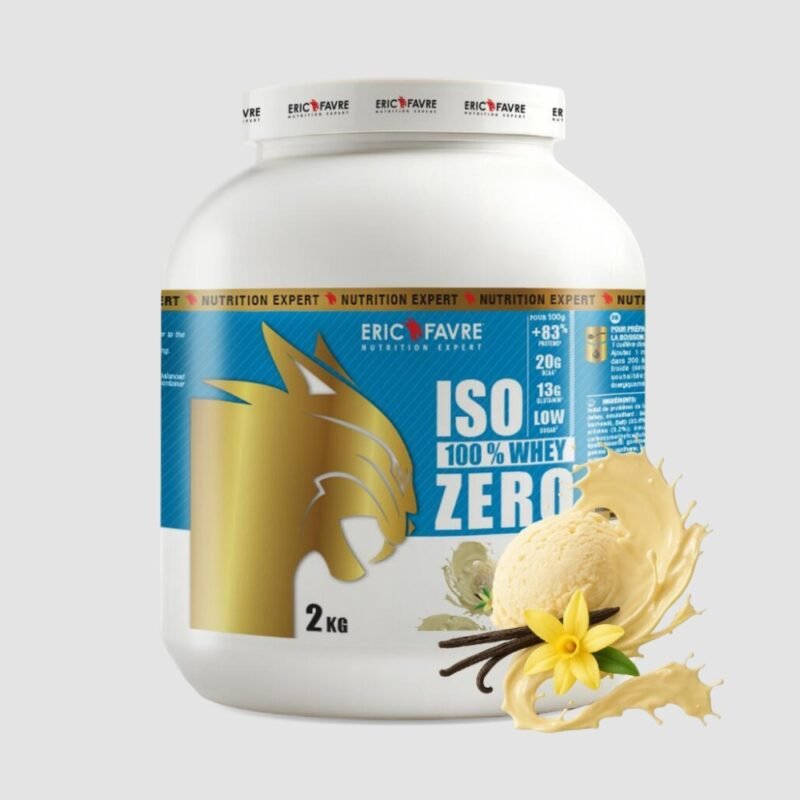 Iso Zero 100% whey proteine 2kg | Eric Favre