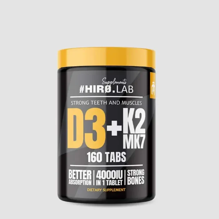 Vitamine D3+ K2 MK7 hiro lab