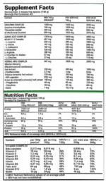 Superior-Mass-Professional-Nutrition-Factsnutritech maroc