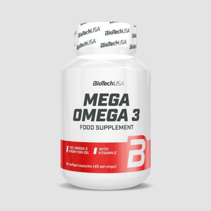 Mega Omega 3 90 Softgels|BioTech USA