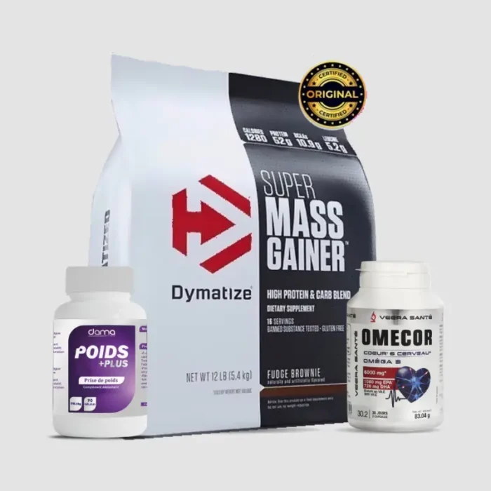 PACK PROMO super mass gainer NURITECH MAROC