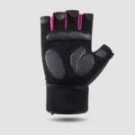 Gants de Musculation Rose Antidérapants à Doigts Longs1