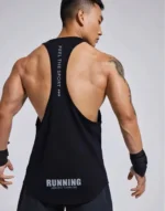 GymBeat Homme – Débardeur de Sport Sans Manches avec Imprimé2