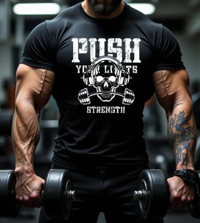 GymBeat Top décontracté à manches